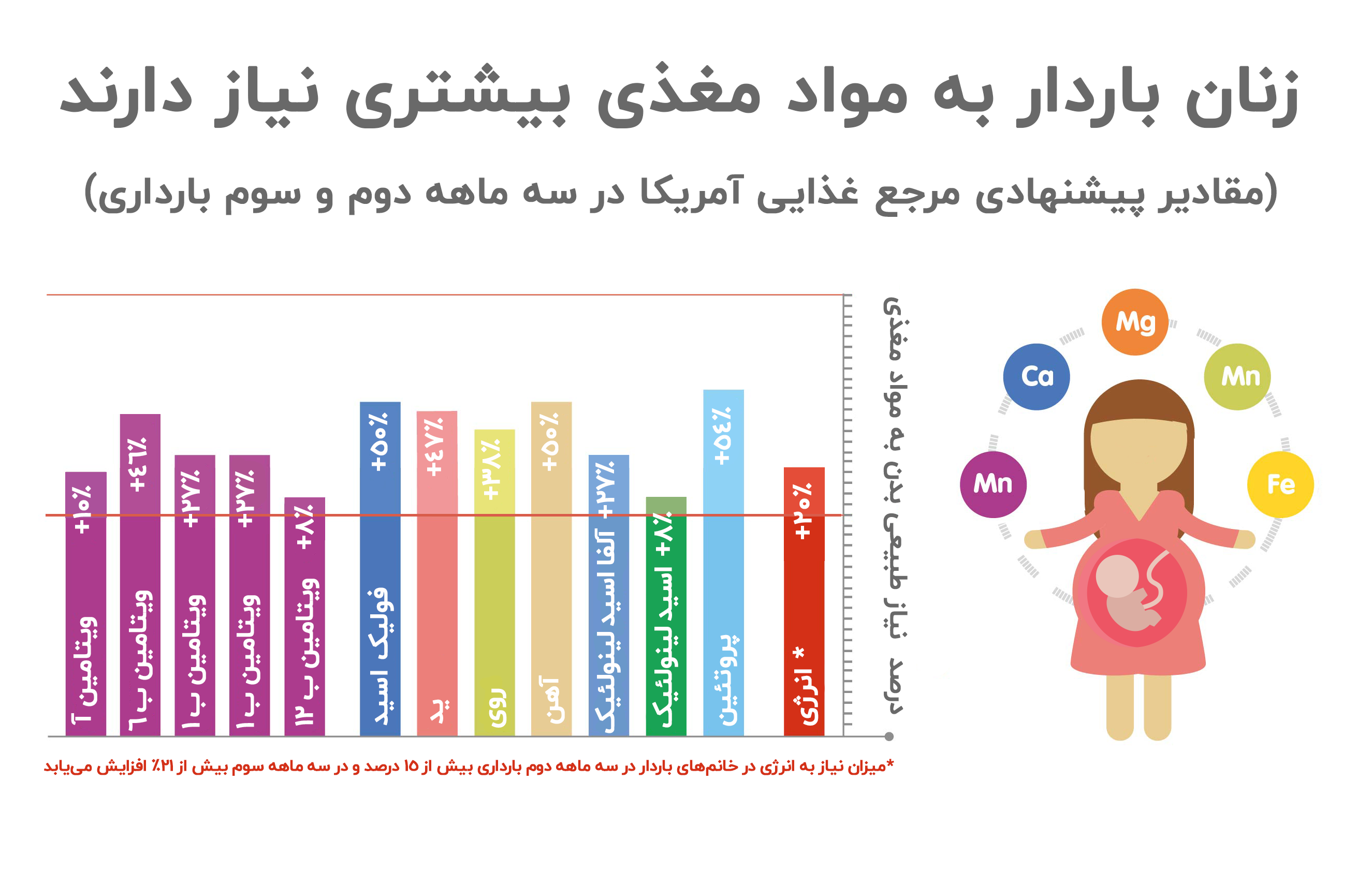 تغذیه دوران بارداری